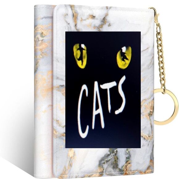NWT. 🎶 CATS Credit Card Slim Wallet with 7 Card Slots & ID Window. Explore Now! - Picture 1 of 7
